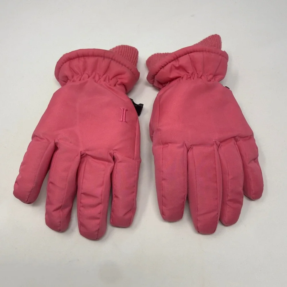 Joe Fresh Pink Waterproof Winter Gloves 3M‎ Thinsulate Insulated Kids Size M/L